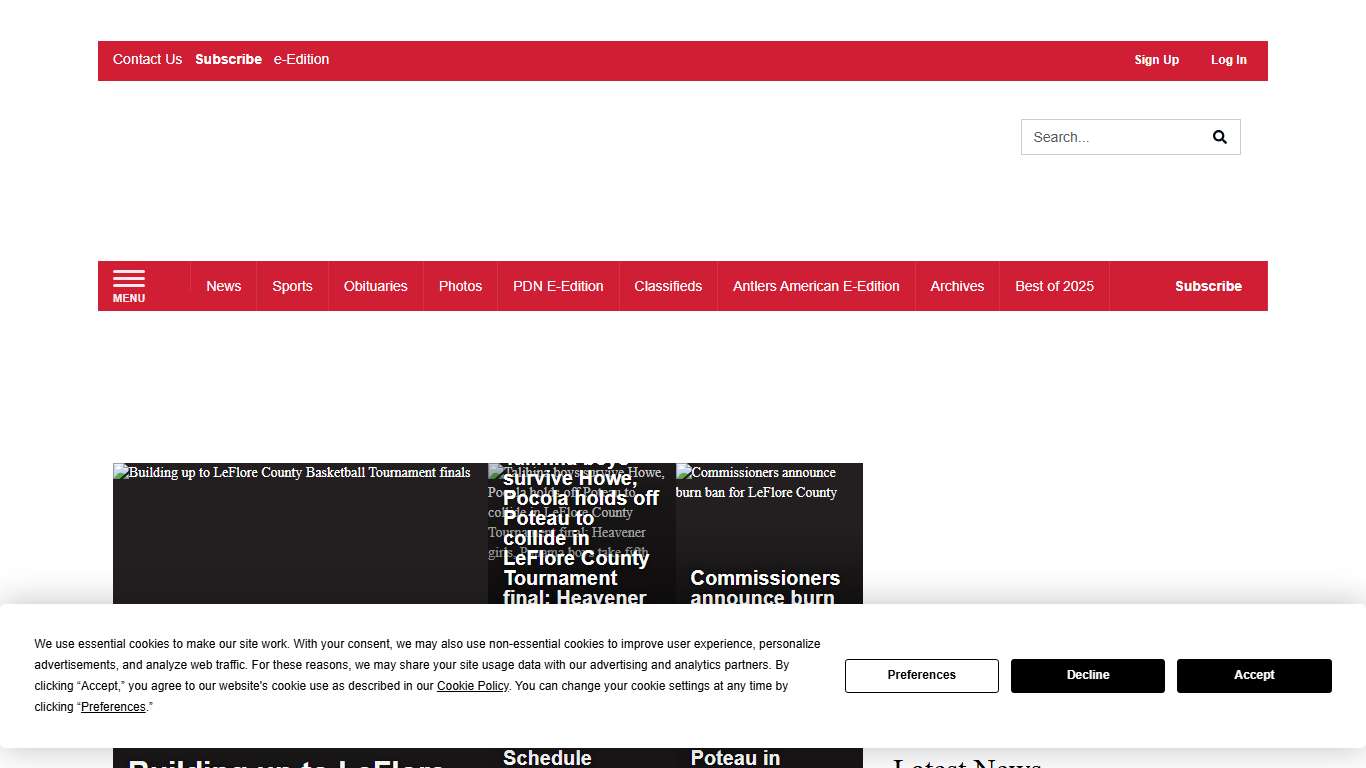 poteaudailynews.com Flex BLOX CMS